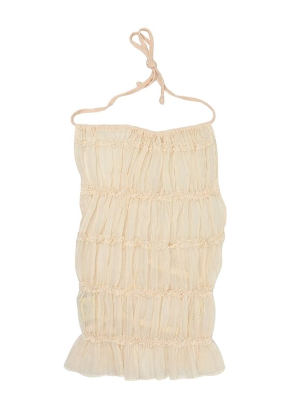 Arcina Ori Juliette Halter Top in Cream